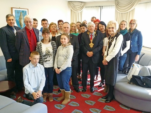 wizyta w gabinecie burmistrza_Merthyr Tydfil